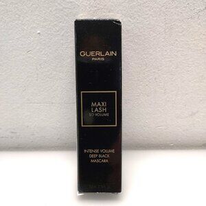 GUERLAIN PARIS👀 MAXI LASH SO VOLUME INTENSE VOLUME DEEP BLACK MASCARA #01 BLACK